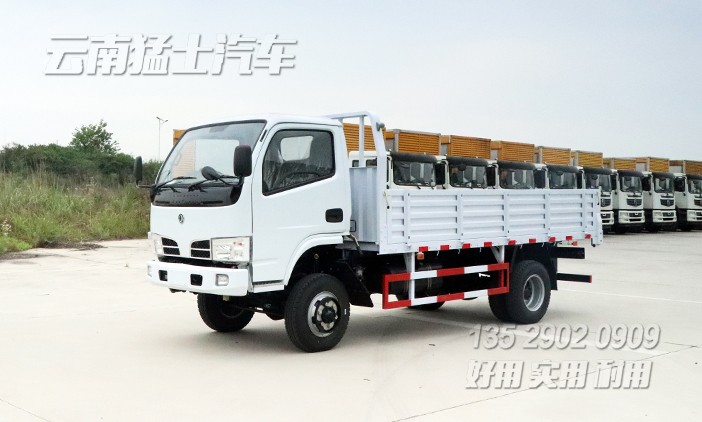 东风小四驱,右舵卡车,东风轻卡,东风福瑞卡,四驱越野卡车,四驱越野底盘