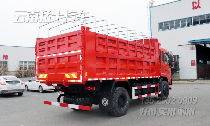 东风天锦自卸车,渣土运输车,240马力自卸,工地拉土方石方车,自卸卡车,16方自卸车
