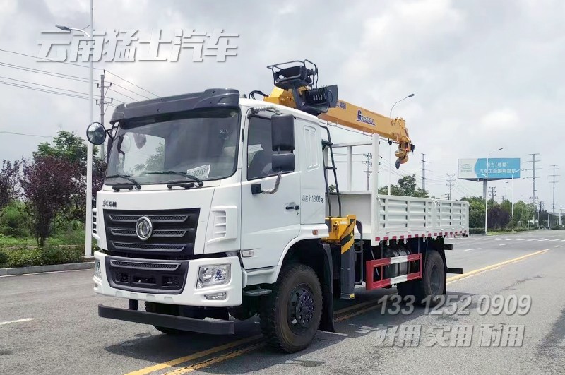 东风随车吊,7T徐工吊机,东风华神随车吊,7000kg随车起重运输车,随车吊使用方法,四驱吊车,徐工直臂吊