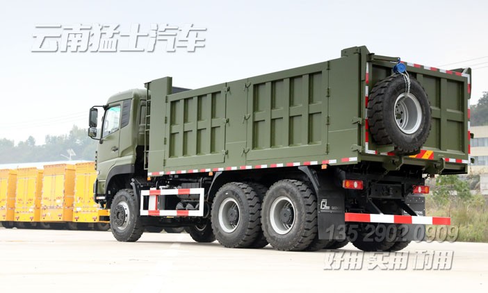 东风大力神,DFL3258自卸汽车,大力神自卸车,6*4商用卡车,25吨重型自卸车,工地运输车,拉土方拉石方,东风商用车出口