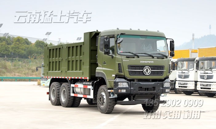 东风大力神,DFL3258自卸汽车,大力神自卸车,6*4商用卡车,25吨重型自卸车,工地运输车,拉土方拉石方,东风商用车出口