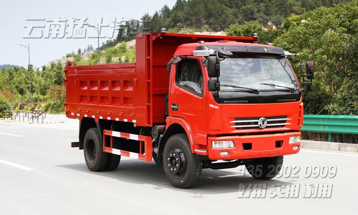 5吨自卸车,东风轻卡自卸,出口专供卡车,东风单排4*2,轻型自卸货车