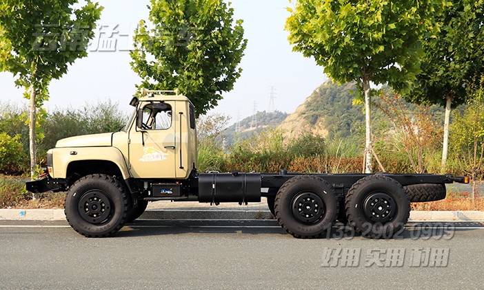 最新EQ2100,尖头卡车底盘,全地形卡车,卡车底盘直销,6*6东风尖头