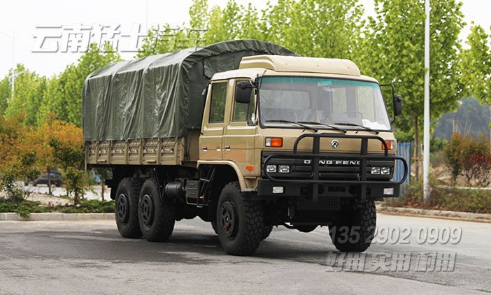 EQ2102N,东风双排卡车,东风153高配,3.5吨柴油运输车,全驱越野卡车,平头双排越野车