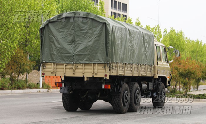 EQ2102N,东风双排卡车,东风153高配,3.5吨柴油运输车,全驱越野卡车,平头双排越野车