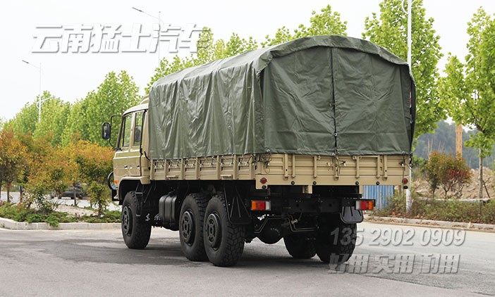 EQ2102N,东风双排卡车,东风153高配,3.5吨柴油运输车,全驱越野卡车,平头双排越野车