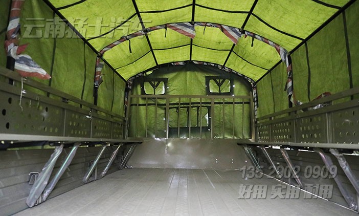 EQ2102N,东风双排卡车,东风153高配,3.5吨柴油运输车,全驱越野卡车,平头双排越野车