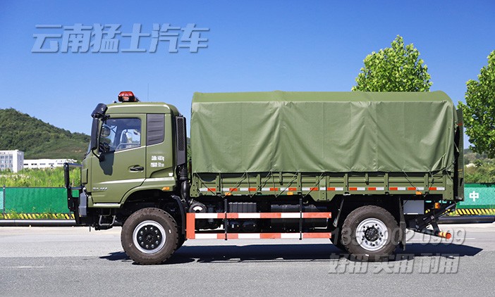 四驱越野保障车,升降尾板运输车,液压尾板车,东风运兵车