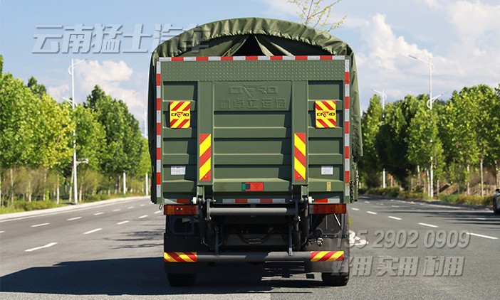 四驱越野保障车,升降尾板运输车,液压尾板车,东风运兵车