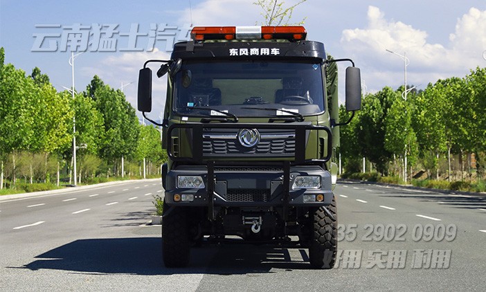四驱越野保障车,升降尾板运输车,液压尾板车,东风运兵车