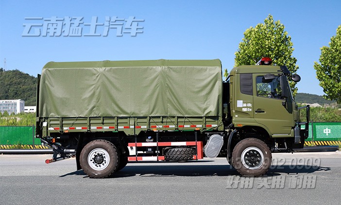 四驱越野保障车,升降尾板运输车,液压尾板车,东风运兵车
