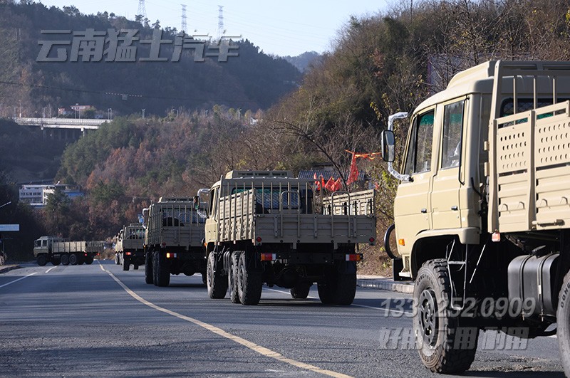 EQ2102N,越野专用车,轮胎充放气,双排驾驶室,后置绞盘