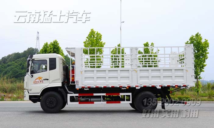 仓栏自卸,单桥高栏车,仓栅式自卸车,5.6米仓栏,木材甘蔗运输车