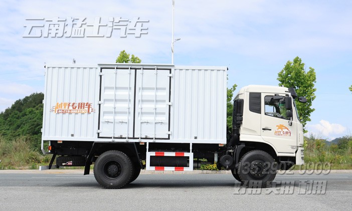 东风厢式运输车,封闭式厢式车,厢式平板车,厢式配送车,设备转运车