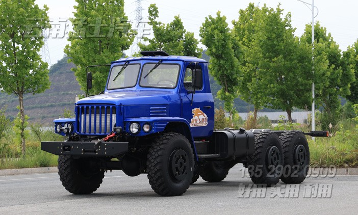 EQ2100底盘,长头越野专用车,六驱卡车底盘,专用车改装,6*6长头,自卸车改装