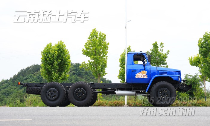 EQ2100底盘,长头越野专用车,六驱卡车底盘,专用车改装,6*6长头,自卸车改装
